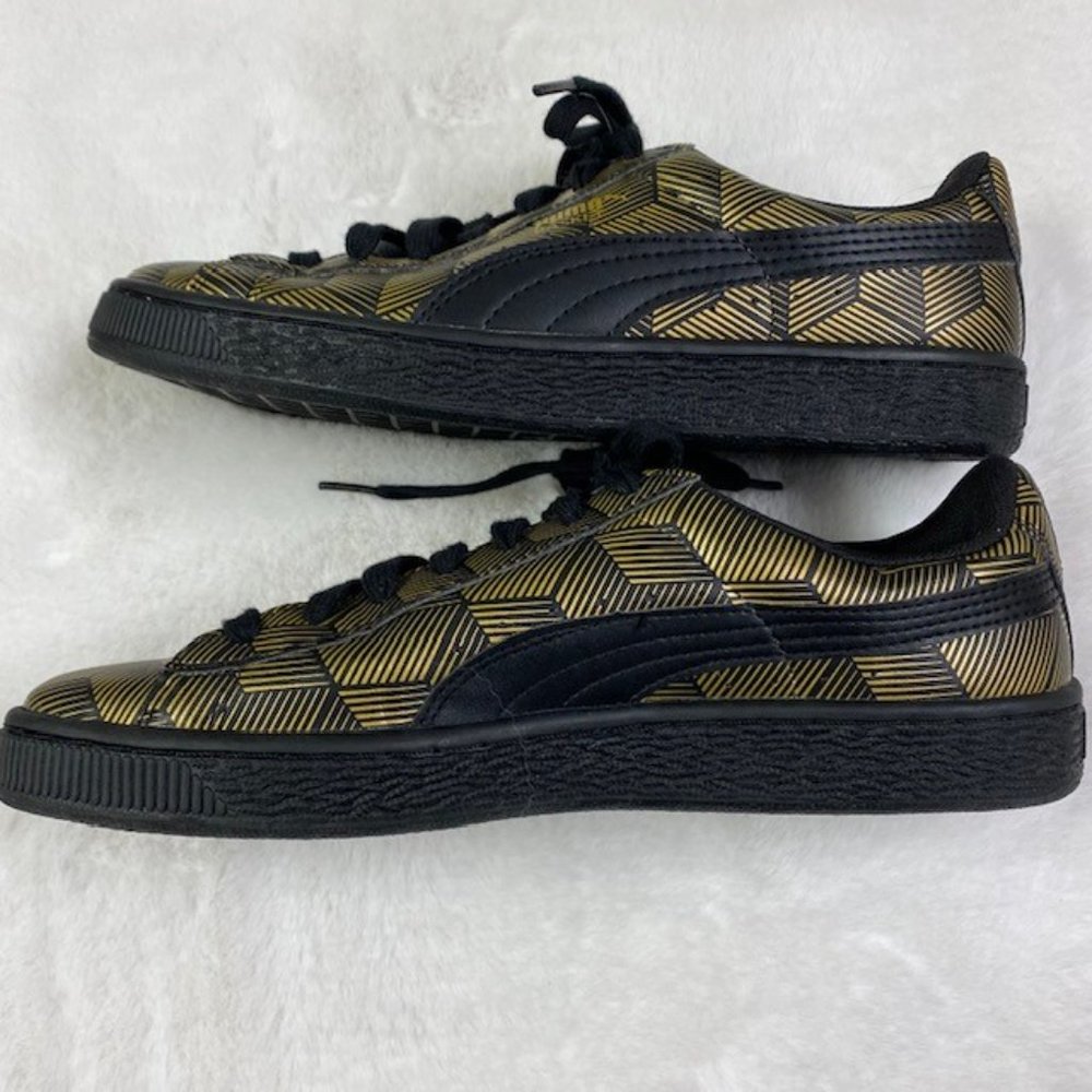 PUMA Women's Basket Classic Metallic‎ Sneaker, size 8.5 - Picture 6 of 11